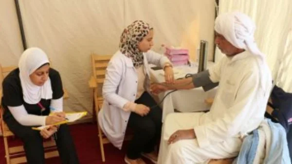 قافلة طبية مجانية في كوم الأطرون بطوخ
