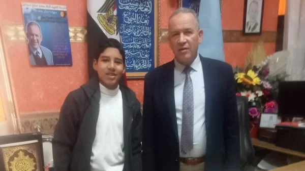 فوز الطالب محمد عاطف في مسابقة تحدي القراءة بأسيوط