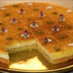 طريقة إعداد كيكة البسبوسة بالكريمة