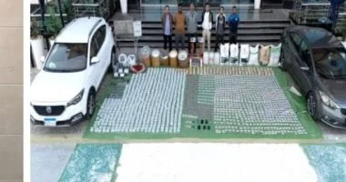 الأمن ينسف إمبراطورية الترامادول ويقبض على 8 عناصر خطرة