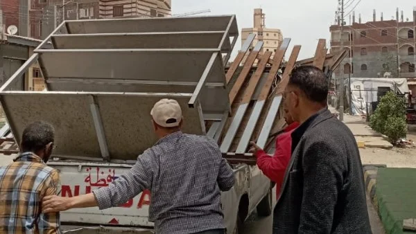 تحرير 54 محضر إشغال وإزالة فورية في المنوفية