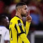 تعادل مثير بين الاتحاد ونيوم 2-2 في الشوط الأول
