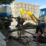 كسر خط مياه رئيسي في كفر الشيخ يتطلب تدخل عاجل