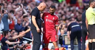 إصابة محمد صلاح وتصريحات أرني سلوت