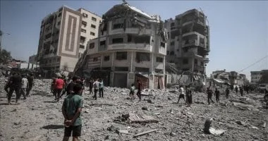 غزة تعاني من الدمار: حصيلة الضحايا ترتفع بشكل مقلق