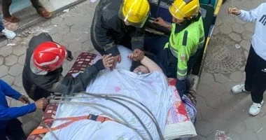 إنقاذ سيدة تعاني من السمنة المفرطة بالمطرية