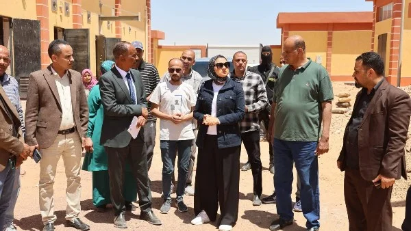 تشغيل محطة مياه باريس في الوادي الجديد
