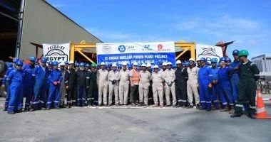 بتروجت تنجح في نقل مكونات أول مفاعل نووي بالضبعة