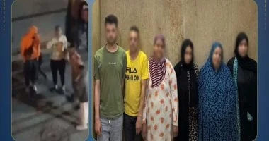 معركة جيران في حلوان تثير الجدل على السوشيال ميديا