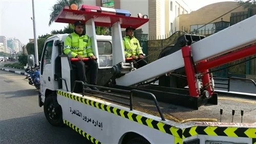 استجابة سريعة من مرور القاهرة لحل أزمة سيدة مع سيارة مخالفة