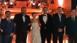 زفاف نجل محمد شبانة يجمع نجوم الفن والإعلام