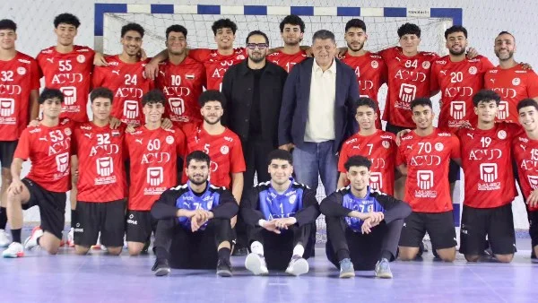 اجتماع تحفيزي لرئيس اتحاد اليد للاعبي 2008