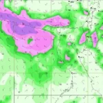 انخفاض درجات الحرارة بسبب الجبهة الباردة