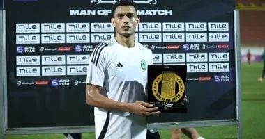 غنام محمد يتألق في مباراة مودرن سبورت وحرس الحدود