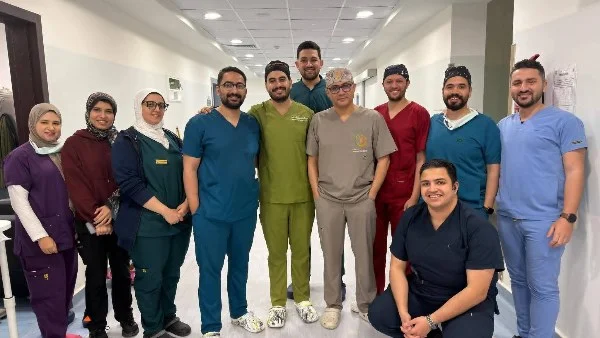 استئصال قولون بالمنظار في جامعة بورسعيد