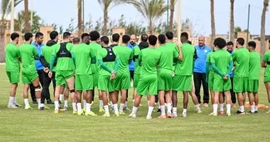 استعدادات المصري لمواجهة سموحة في التتويج