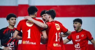 شباب طائرة الأهلي يتغلبون على الزمالك 3-1