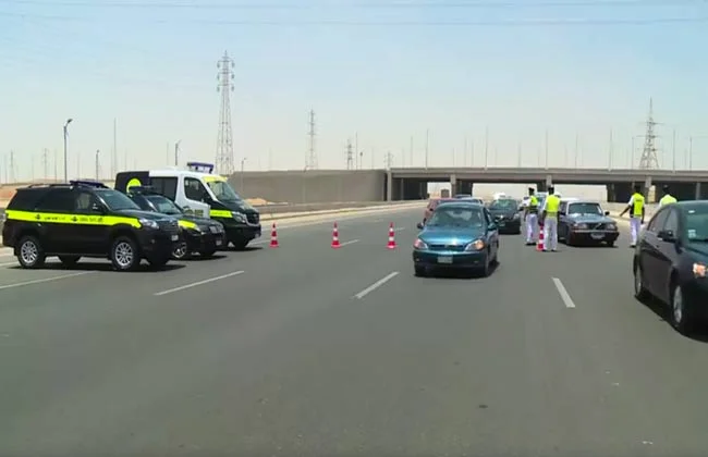 حملة على المخالفات المرورية في الغربية