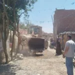 حملة لمواجهة مخالفات البناء في شمال الغردقة