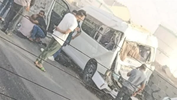 توقف جزئي لحركة المرور بطريق السويس الأدبية