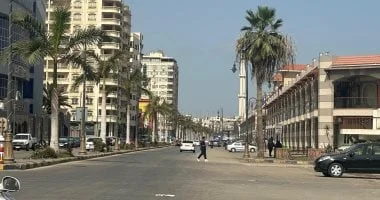 تقلبات جوية في بورسعيد مع رياح محملة بالأتربة