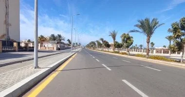 طقس حار ونشاط للرياح في جنوب سيناء اليوم