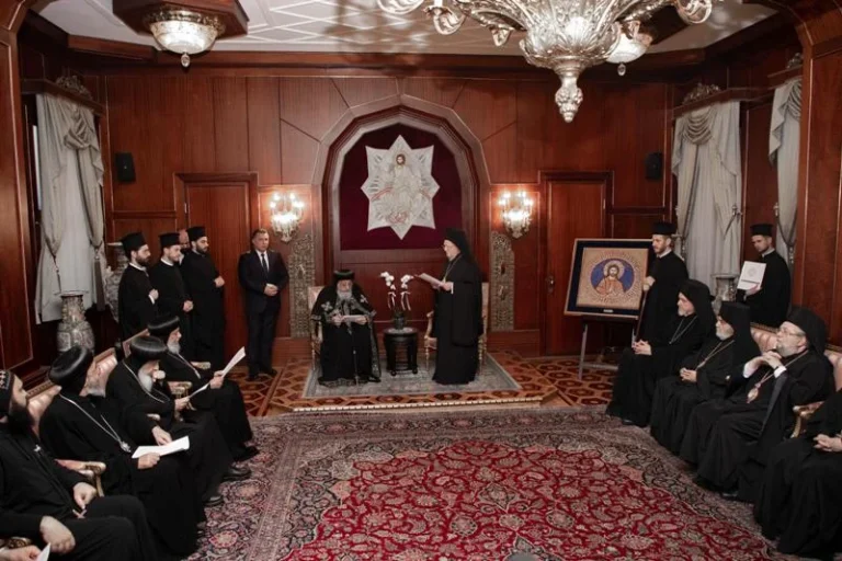 زيارة البابا تواضروس للقسطنطينية: ترحيب وحفل عشاء