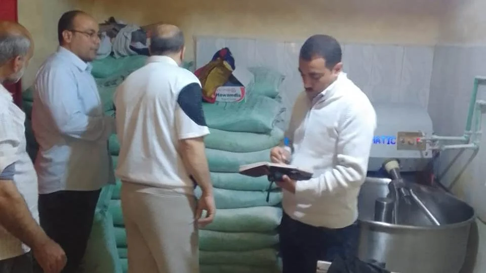 31 مخالفة تموينية في مخابز طلخا وبلقاس