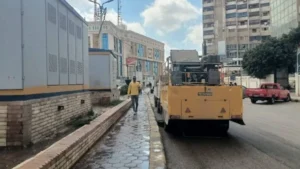 رفع كفاءة منظومة النظافة في كفر الشيخ