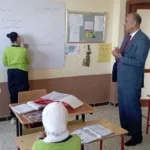 زيارة مفاجئة لوكيل تعليم بني سويف في مدرسة ابتدائية