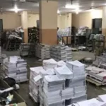 ضبط مطبعة غير مرخصة في عين شمس