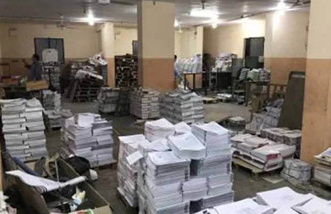 ضبط مطبعة غير مرخصة في عين شمس