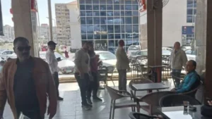 حملات إزالة الإشغالات وتطهير الصرف الصحي في بورسعيد