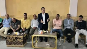 النائب سيد عبد الجليل يناقش مطالب أهالي التل الكبير