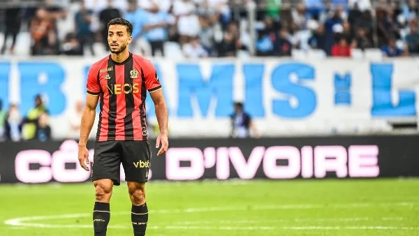 محمد عبد المنعم يغيب عن قائمة نيس أمام مارسيليا