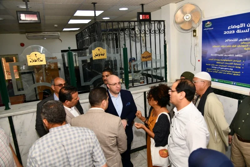 جولة تفقدية لمحافظ الفيوم في المركز التكنولوجي بيوسف الصديق