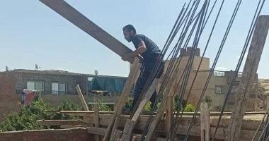 حملات إزالة مخالفات البناء في حي الهرم