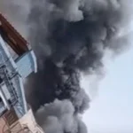 حريق بمركز سيارات في مدينة نصر وبدء التحقيقات