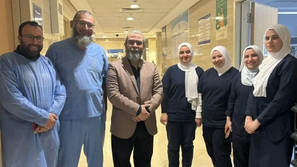 نجاح استئصال ورم ضخم بالكبد في كفر الشيخ