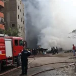 السيطرة على حريق داخل مخزن في مدينة نصر