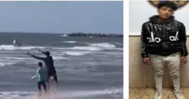 ضبط متهم بإلقاء كلب في عرض البحر بدمياط