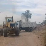 رفع 1200 طن من المخلفات في طريق بني زيد بأسيوط