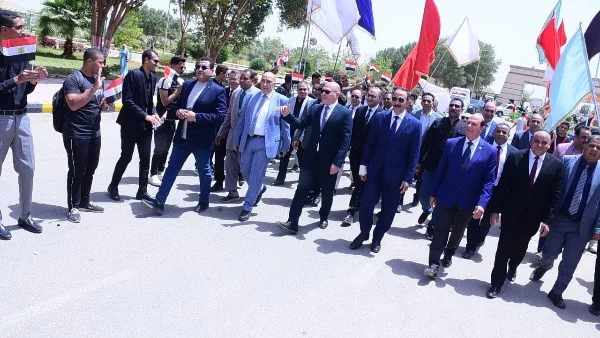 احتفالات تحرير سيناء في جامعة سوهاج