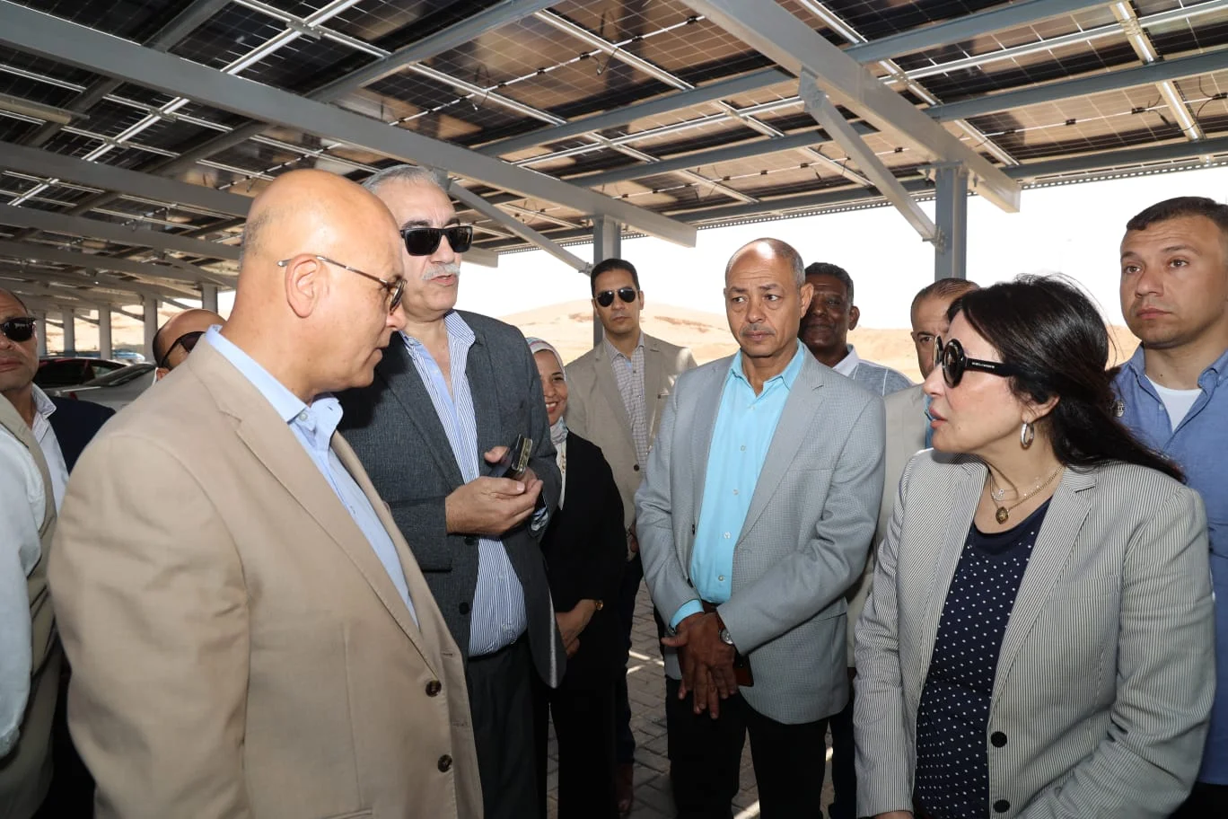 مشروع الطاقة الشمسية بمستشفى شفاء الأورمان