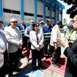 وزيرة الإسكان ومحافظ الأقصر يتفقدان محطة مياه الأقصر الغربية