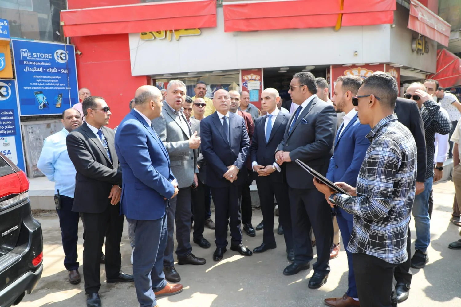 محافظ القاهرة يُشرف على تطوير ميدان روض الفرج