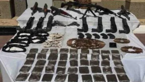 مداهمة أوكار المخدرات والأسلحة: ضبط مليوني جنيه من المخدرات