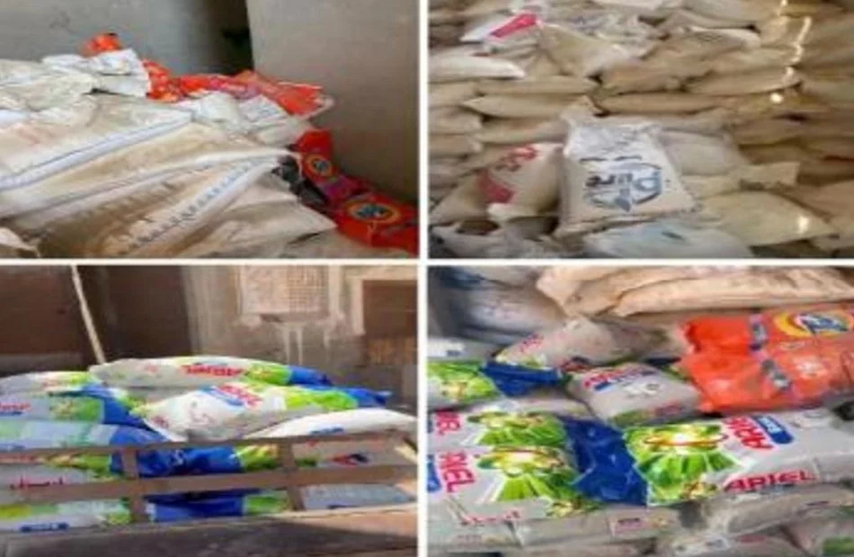 ضبط مصنع منظفات مغشوشة في القليوبية