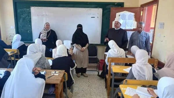 متابعة سير امتحانات النقل الثانوي في الوادي الجديد