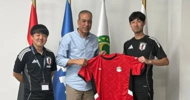 اتحاد الكرة يستقبل منتخب اليابان للناشئين